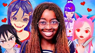 YANDERE GIRL MARATHON (Miside, Yandere AI Girlfriend, Yandere School, TikTok Girlfriend)