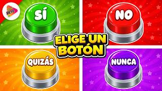 😱 ¡Tu DESTINO Depende de un BOTÓN! 🔥 SÍ, NO, QUIZÁS o NUNCA 🟢🔴🟡🟣