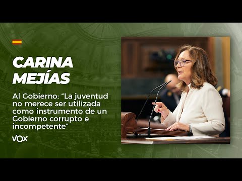 Mejías al Gobierno: “La juventud no merece ser utilizada como instrumento de un Gobierno corrupto”