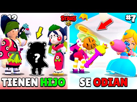 Todas LAS RELACIONES de BRAWLERS en Brawl Stars! 😱🔥