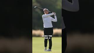What a shot! 🎯🏌️‍♀️   Xiyu Janet Lin aces the 6th hole, raising $20K for St. Jude! 💖
