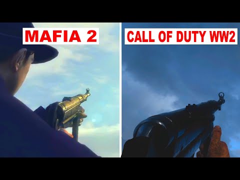 Call of Duty WW2 vs Mafia 2 - Weapon Comparison