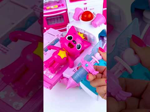 Satisfying Unboxing Miniature Pinkfong Ambulance Set Toy , Doctor Set Toys | ASMR Videos