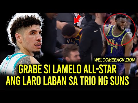 HULI SA CAMERA ANG GALIT NI CURRY SA BENCH! ZION NAKABALIK NA!  MELO PANG ALLSTAR PARIN SA NAGBALIK