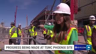12 News Coverage: Progress being made at TSMC Arizona site