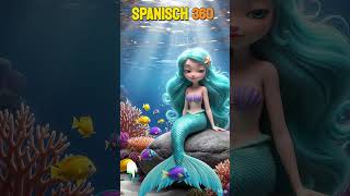 Die kleine Meerjungfrau #spanischlernen #disney #deutschkurs