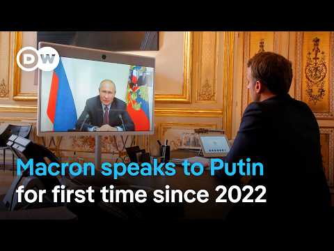 YouTube video thumbnail: A Coordinated Approach Between Britain, Germany and France or a Solo Effort by Macron? 