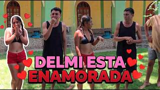 Delmi termino enamorada❤ al dedicarle una canción.