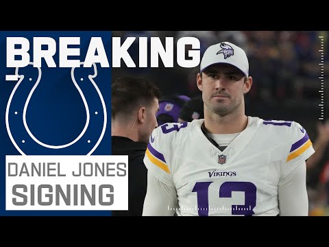 BREAKING NEWS: Daniel Jones Signing 1 Year Contract with the Colts