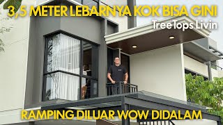 RUMAH MINIMALIS 588 JUTA! Ada Showroom & Skylight Keren!