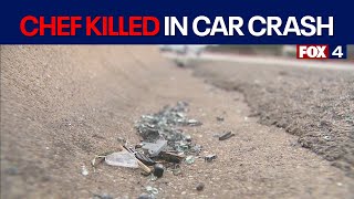 Denton chef killed in car crash, suspect arrested