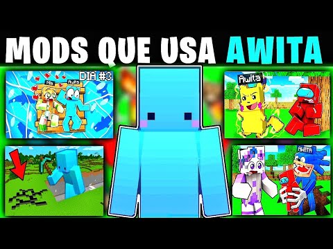 💧TOP 7 MEJORES MODS/ADDONS AWITA para Minecraft PE 1.21💧