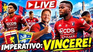🚨 GENOA-FROSINONE: ORA SERVONO I PUNTI! 🔴🔵