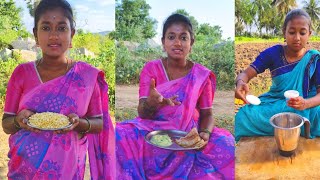Pottu Kadalai Chutney Recipe Dairy Milk Shake Full Video #villagemonichannel 