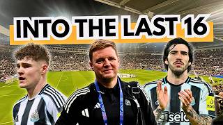 CHAOTIC WIN as Newcastle overcome Qarabag to advance to the Champions League Last 16 | TF Podcast