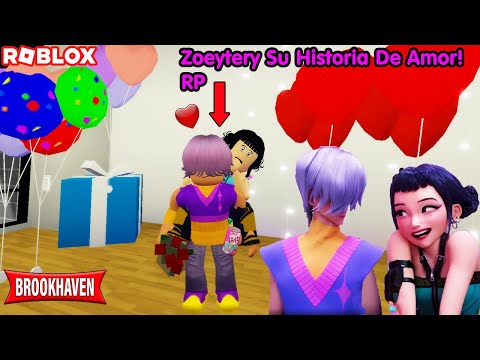 Zoeystery Su Historia De Amor En Brookhaven! Lograran Estar Juntos A Pesar De Todo?!😮🥰🥰