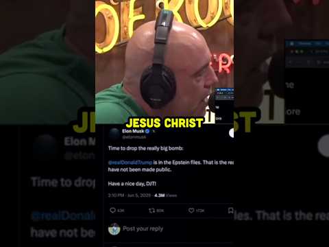 Joe Rogan Reacts to Elon Musk vs Donald Trump LIVE ON AIR 🤯🤔