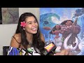 Ali'i Cravalho and Moana Insights