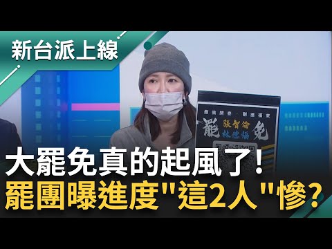 "大罷免"起風了！藍白大筆一揮"影響百工百業生存" 難怪罷免團體超氣 雙和罷免團體成員曝連署進度 爆深藍強勢選區也湧現人潮｜李正皓 主持｜【新台派上線 精彩】20250121｜三立新聞台