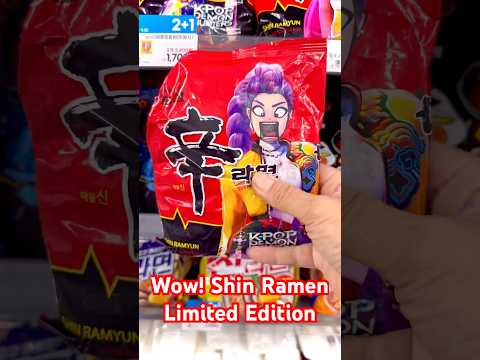 Wow! Shin Ramen Limited Edition #kpopdemonhunter #food