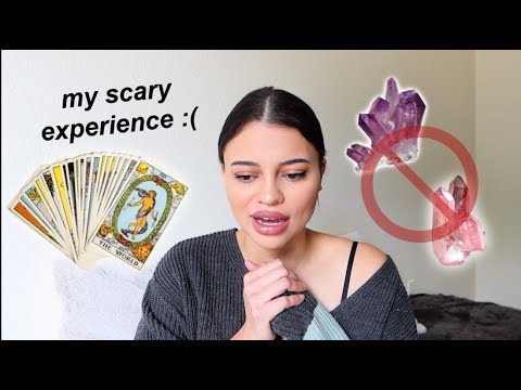 The SCARY Reason I THREW OUT all my Crystals & Spiritual Stuff