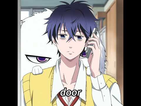 This adorable fluffy creature actually absorbs life force.#anime #animeweeb #funny #cartoon #shorts