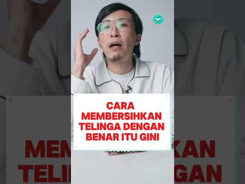tips untuk membersihkan telinga | Dr. Tirta #kesahatan #drtirta #edukasi