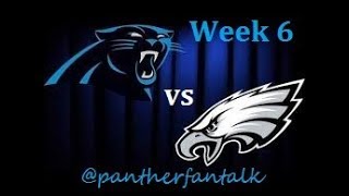 Carolina Panthers vs Philadelphia Eagles Week 6 Preview