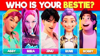 Who Is Your KPOP DEMON HUNTERS Bestie? ❤️ Personality Test