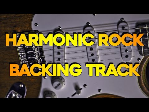 Harmonic Slow Rock Guitar Backing Track A Minor