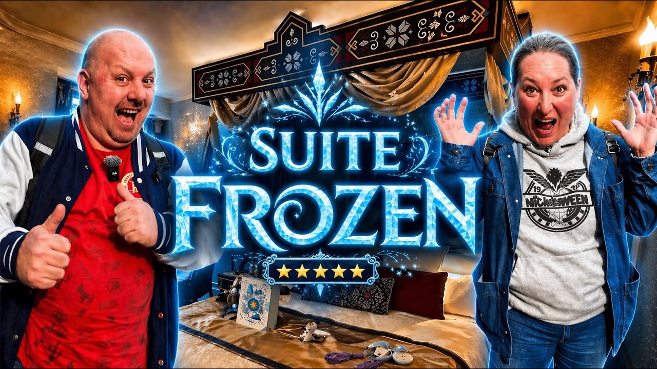 INCROYABLE ON VISITE LA SUITE FROZEN ❄️AU DISNEYLAND HOTEL A DISNEYLAND PARIS