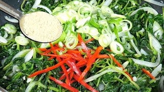 ✅깻잎순 나물 이거 넣고 무쳐보세요! 그동안 먹었던 것은 다 잊어버리세요! 최고의 감칠맛이 나요