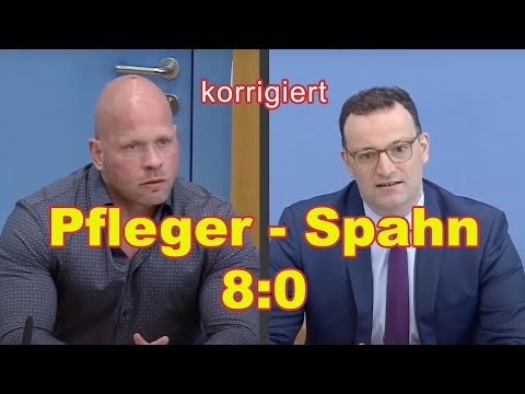 Unglaublich: Intensivpfleger zerlegt Spahns Corona-Politik, vor laufender Kamera neben dem Minister