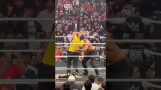 LA KNIGHT ATTACKS ROMAN REIGNS AFTER RAW ENDS
