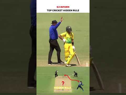 TOP CRICKET HIDDEN RULE IN TAMIL || #shorts #sjinform #cricketfacts #facts