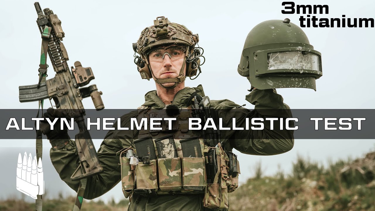 How Strong is this Russian Titanium Helmet? The Altyn Helmet