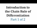 Understanding the Chain Rule