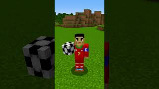 EU VIREI O CRISTIANO RONALDO NO MINECRAFT