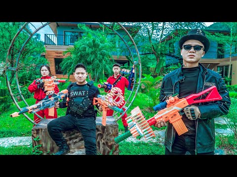 Nerf Guns War : Elite Squad S.W.A.T SEAL Team Takedown Fight Boss C Criminal Group Dangerous