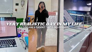 A Realistic Day In My Life In College *Senior Year* 📚