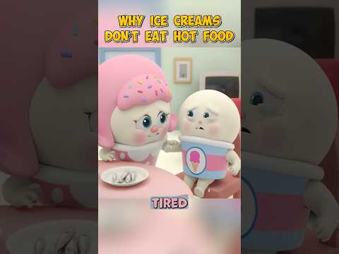Why Ice-Creams Don't Eat Hot Food #viralshorts