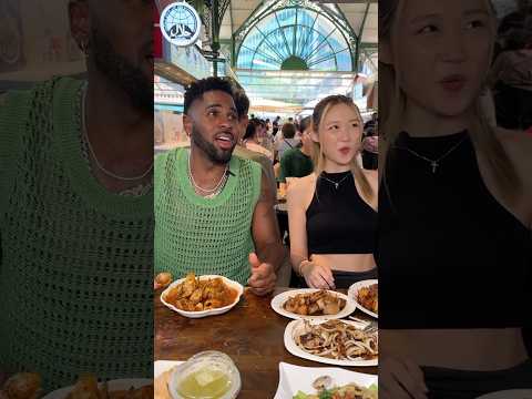 #JasonDeruloTV // Rating Singaporean food. Would you try snail? ​⁠@supercatkei_tv