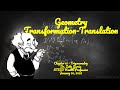 Exploring Translations of Figures in Geometry