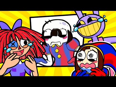 Ragatha, Jax e Pomni REAGEM As MELHORES ARTES de The Amazing Digital Circus Vr