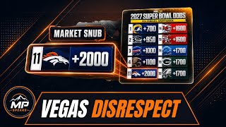 Vegas Is Flat Out Disrespecting The Broncos..