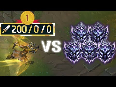 시작부터 200킬 마스터이 장인 발젭 VS 7분 버티면 승리하는 다이아 5명 엄청난 반전의 결말!! (발젭 편집 버전)