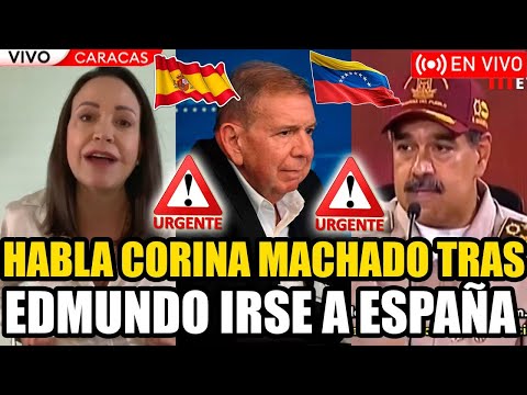 🔴 EDMUNDO LLEGA A ESPAÑA DECLARACIONES EN VIVO.  VENEZUELA LIBRE Noticias De Venezuela Hoy EN VIVO