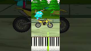 POV Bike Upgrade in 5 Seconds - Aqua & PickyPiggy @PADLOTOON - Piano Tutorial
