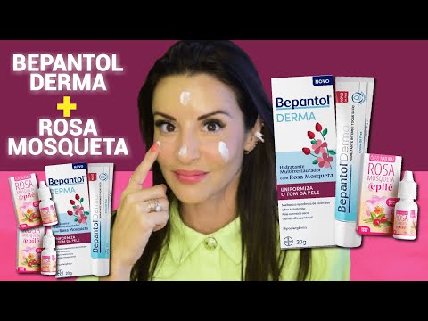 BEPANTOL DERMA COM ROSA MOSQUETA Como Usar?! | Baratinhos de farmácia