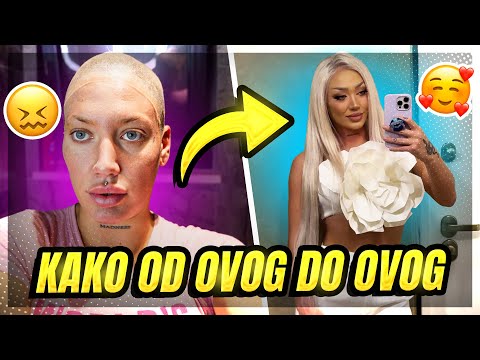 KAKO DO FRIZURE IZ SNOVA ZA 30 MINUTA??! TUTORIAL